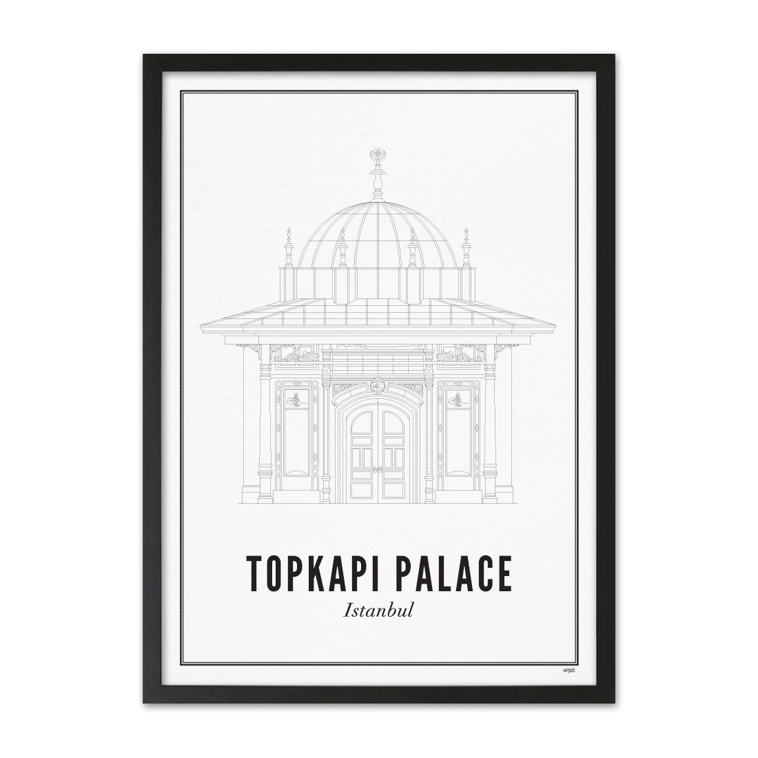 Affiches de Istanbul - Palais de Topkapı | WIJCK.